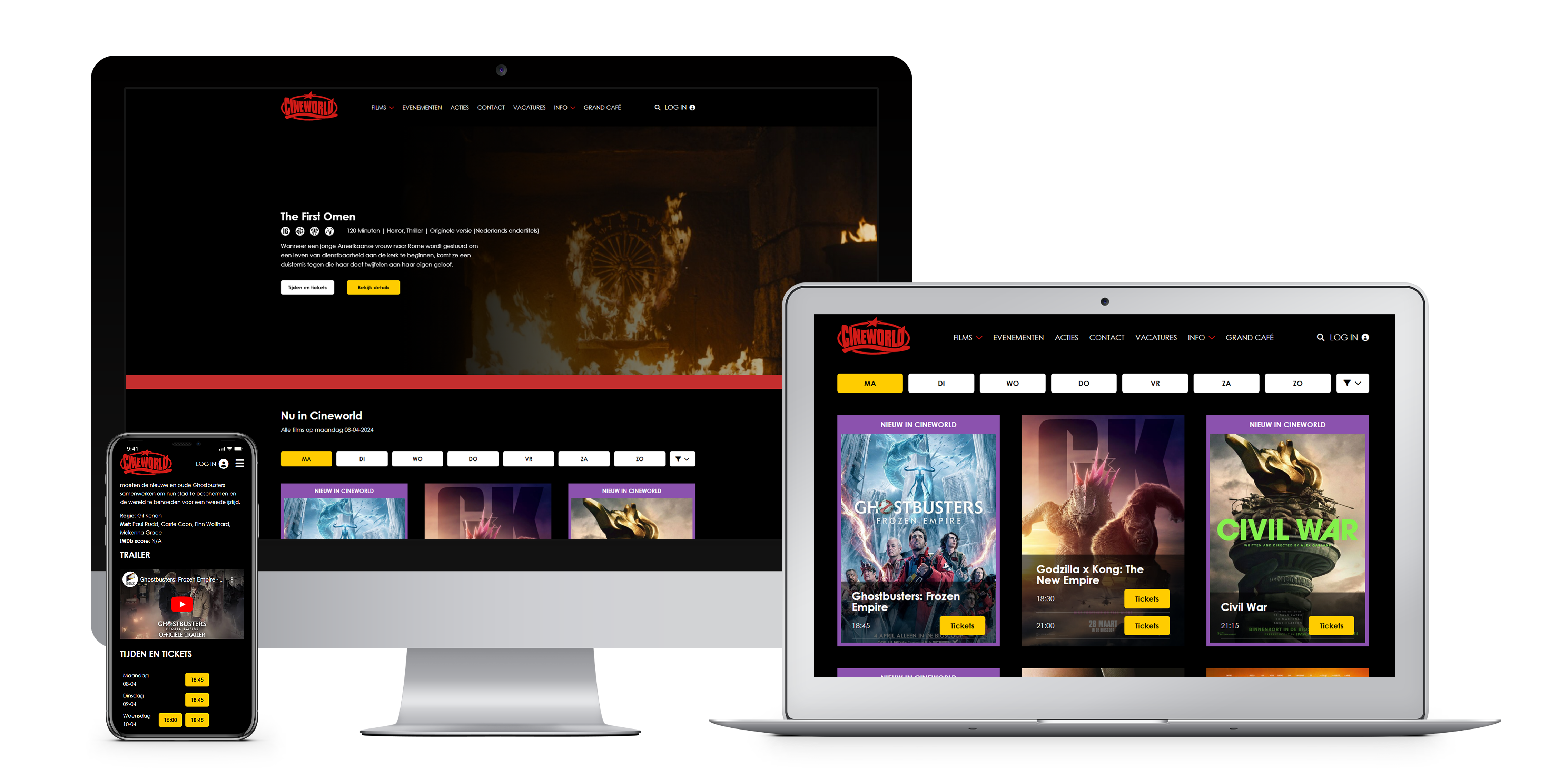 Cineworld Umbraco website